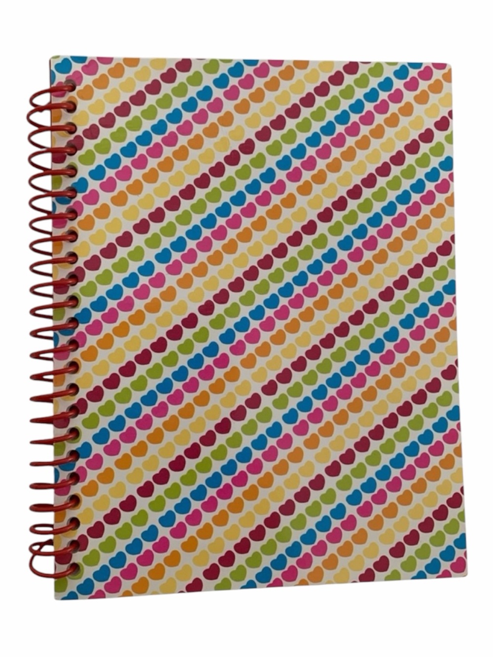Spiral Heart Photo Album Holds 24 Printed 4X6 Pictures Kids Multicolored